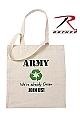 Rothco 2222 Army' Natural Canvas Tote Bag