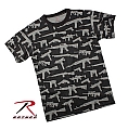 Rothco 66350 Vintage Black 'Guns' T-Shirt