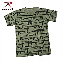Rothco 66360 Vintage O.D. 'Guns' T-Shirt