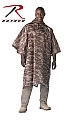 Rothco 4359 G.I. Type Desert Digital Camo Rip-Stop Poncho