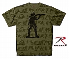 Rothco 66950 O.D. 'Soldier' T-Shirt w/Large Silhouette