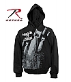 Rothco 2096 Vintage 'Make It Rain' Zipper Sweatshirt