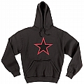 Rothco 9245 Black Red China Star Hooded Pullover Sweatshirt