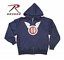 Rothco 5274 Vintage Navy Blue 11th Airborne Print Sweatshirt