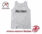 Rothco 60052 Marines Grey Physical Training Tank Top