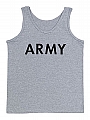 Rothco 60080 Army Grey Physical Training Tank Top