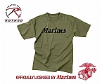 Rothco 60157 Olive Drab 'MARINES' T-Shirt