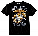 Rothco 80281 Marine Globe & Anchor T-Shirt-2XL