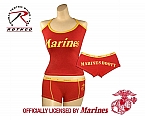 Rothco 3776 Womens Red 'Marines Booty' Shorts