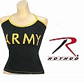 Rothco 4475 Womens Black Army Casual Tank Top