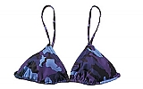 Rothco 1241 Sky Blue Camo String Bikini Top