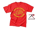 Rothco 61164 Vintage Red U.S. Marine Bulldog Tee-2XL
