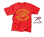 Rothco 61163 Vintage Red U.S. Marine Bulldog Tee
