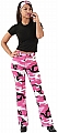 Rothco 3348 Womens Pink Camo Stretch Flare Pants