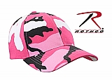 Rothco 9180 Pink Camo Supreme Low Profile Cap