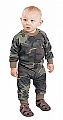 Rothco 6565 Infant Woodland Camo Long Sleeve T-Shirt