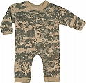 Rothco 67058 Infant Army Digital Camo Long Sleeve & Leg 1pc Bodysuit