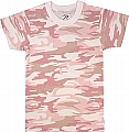 Rothco 6397 Kids Baby Pink Camo T-Shirt