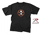 Rothco 61398 Kids Skull & Star Black T-Shirt