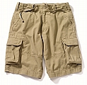 Rothco 2065 Kids Vintage Khaki Paratrooper Cargo Shorts