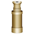 CANTAR/GLI BRASS SCREW TYPE ANCHOR