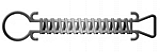 MEYCO 7 1/2" STAINLESS STEEL SPRING