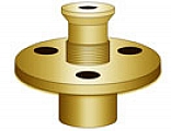 MEYCO BRASS WOOD DECK ANCHOR