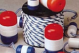 Handi-Lock Float - 3" x 5" Blue/White/Blue (For 3/8" Rope)