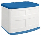 HORIZONTAL UTILITY SHED W/ BLUE LID  (TRUCK)