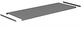 Tennesco G-T-3672 Steel Top, Without Stringer, Medium Grey