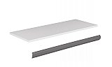 Tennesco PT-3696 Plastic Laminate Top, With Stringer, Color: White