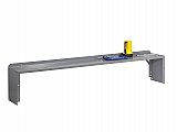 Tennesco R-106018 Workbench Riser With End Supports, Color: Medium Grey
